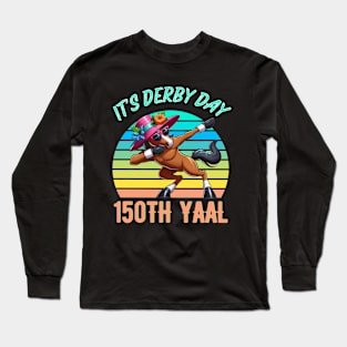 150th derby horse racing Long Sleeve T-Shirt